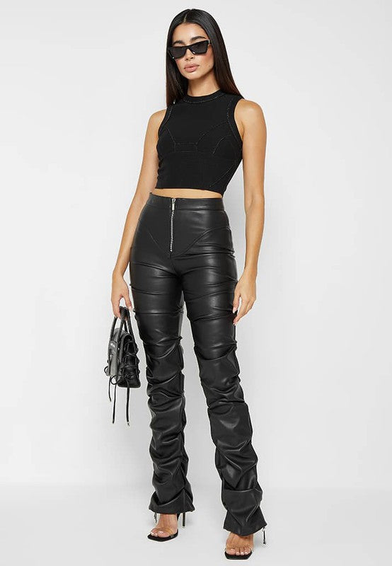 SEXY PU LEATHER PANTS